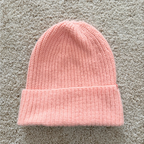 Madewell Accessories - Madewell Pink Knit Beanie